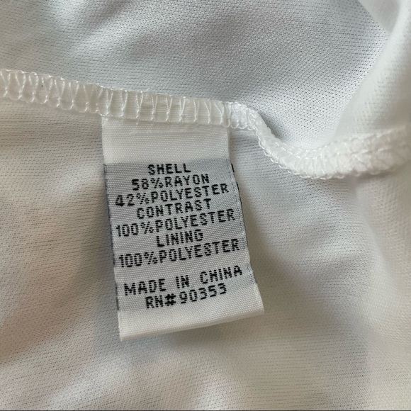 J Gee White Floral Embroidered Lace Spaghetti Strap Mini Shift Dress - Picture 9 of 11